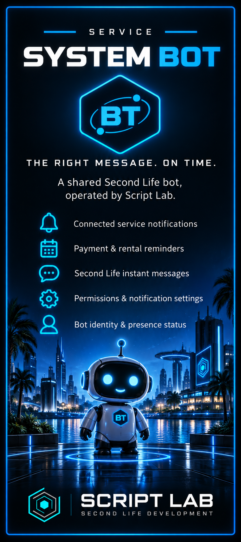 Plaquette System Bot — Script Lab